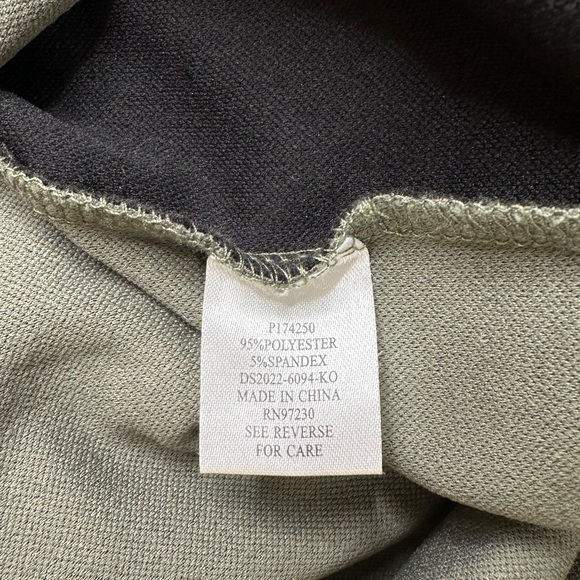 Almost Famous Dress Olive Black Semi Formal to Business Outfit Sexy Classy Style - Picture 4 of 8